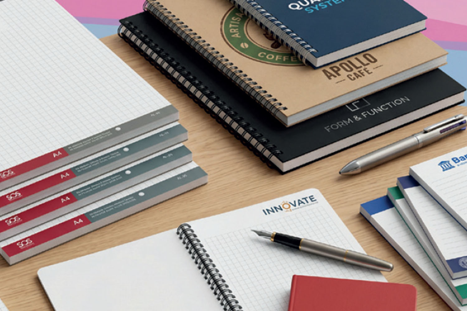 stampa block notes piccolo formato